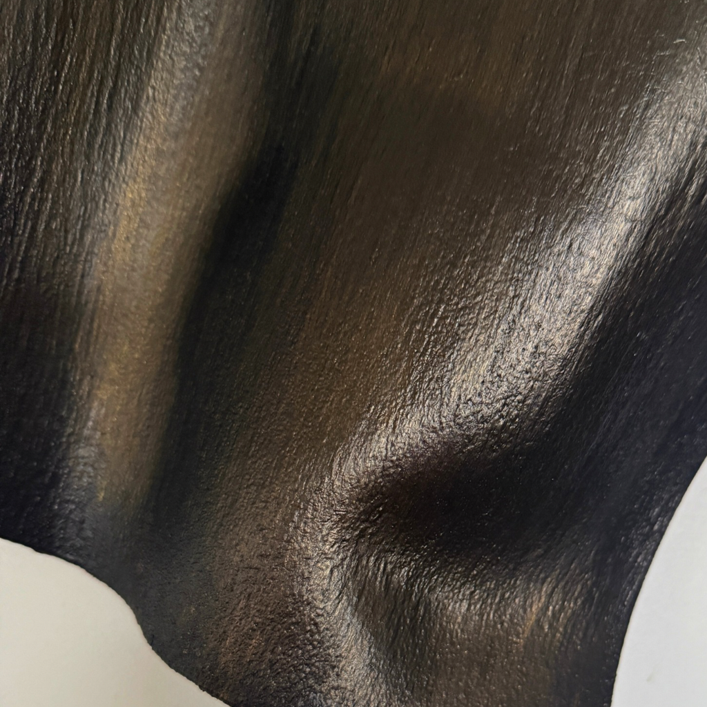 Jenn 3D Wall Sculpture - Blackened Copper