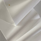 Gloss White Golden Drip 3D Wall Sculpture