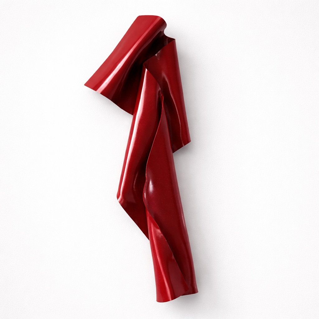 Colonial Red 3D Wall Sculpture