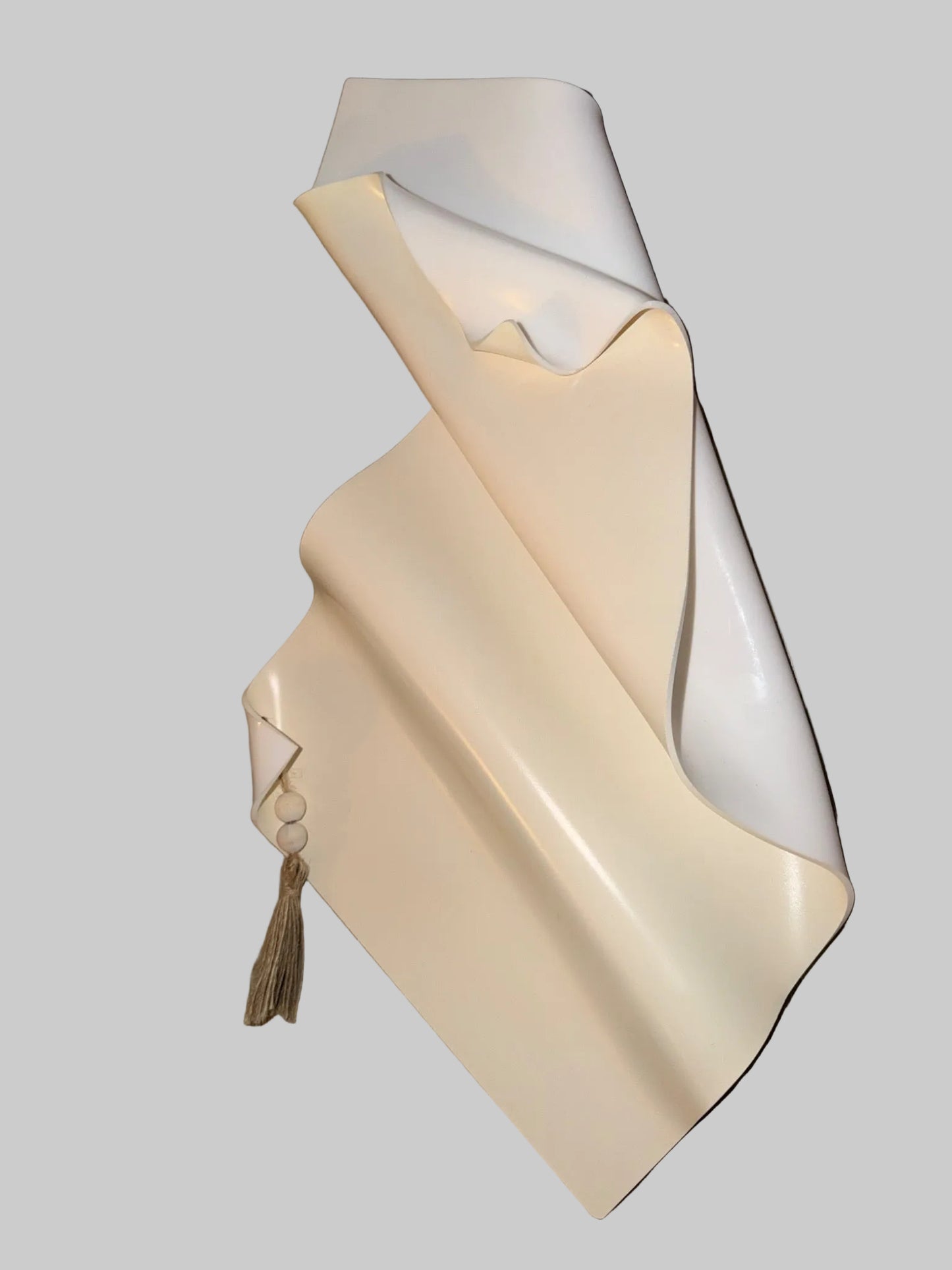 Tassel Beige Wall Sculpture