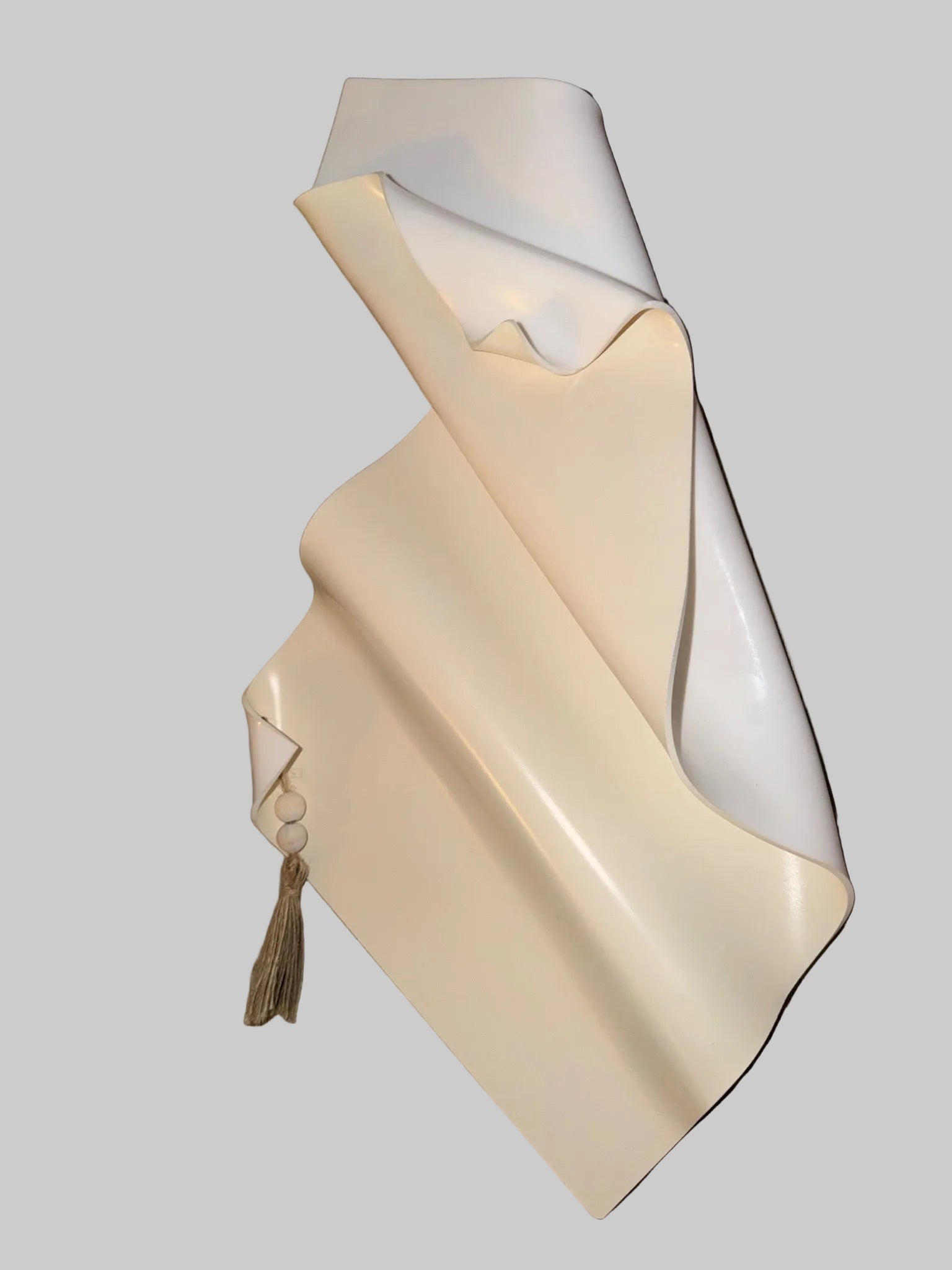 Tassel Beige Wall Sculpture