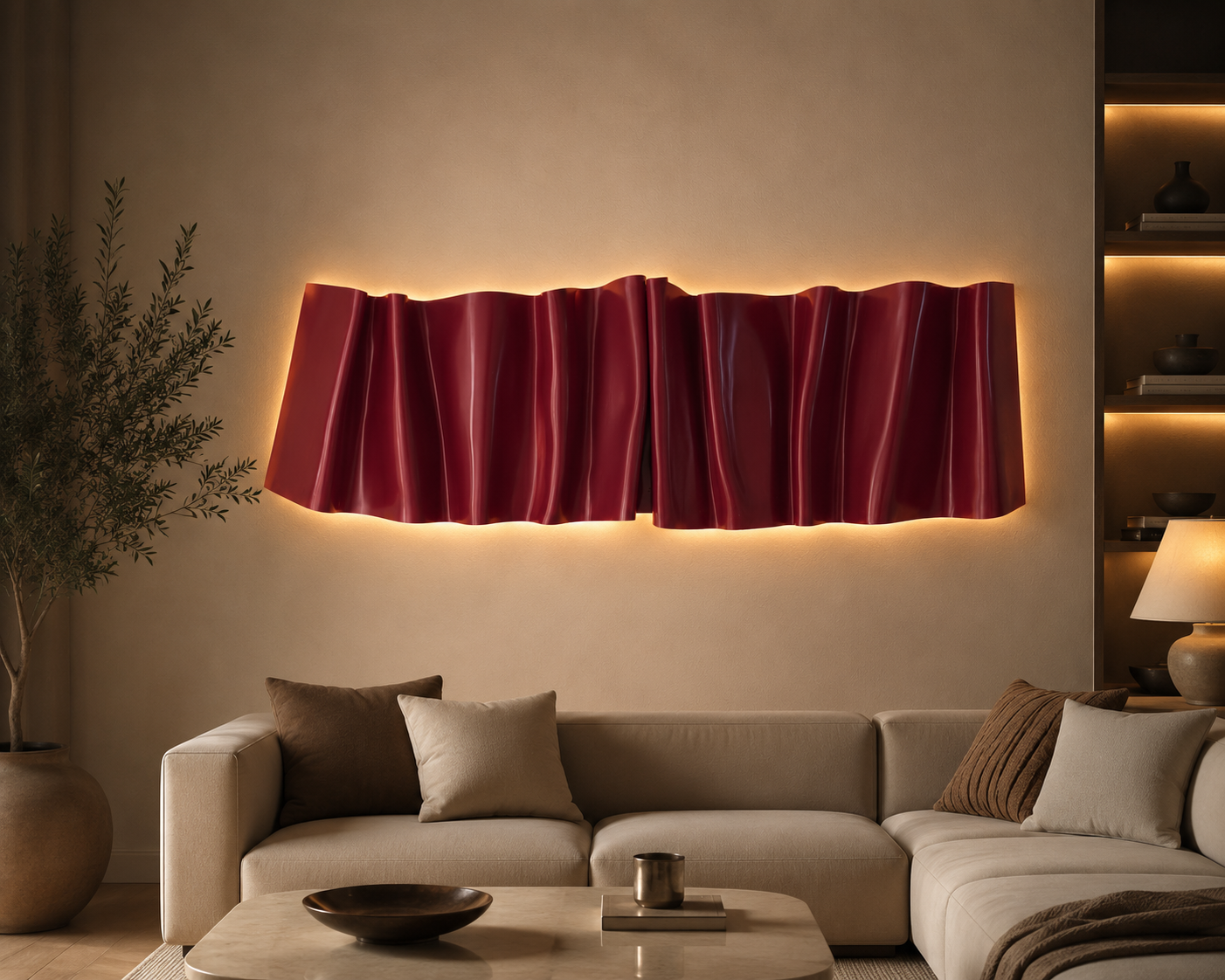 Aura 3d Wall Sculpture