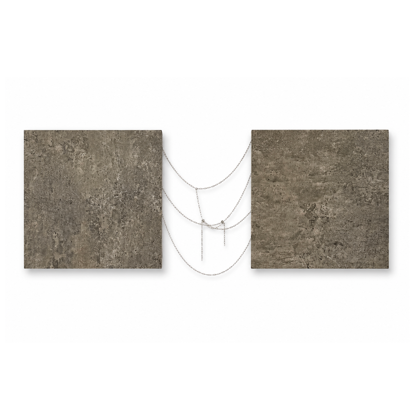 Chained v2 wall sculpture