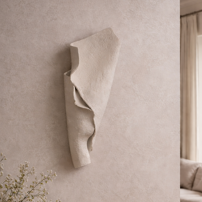 Plaster Sconce