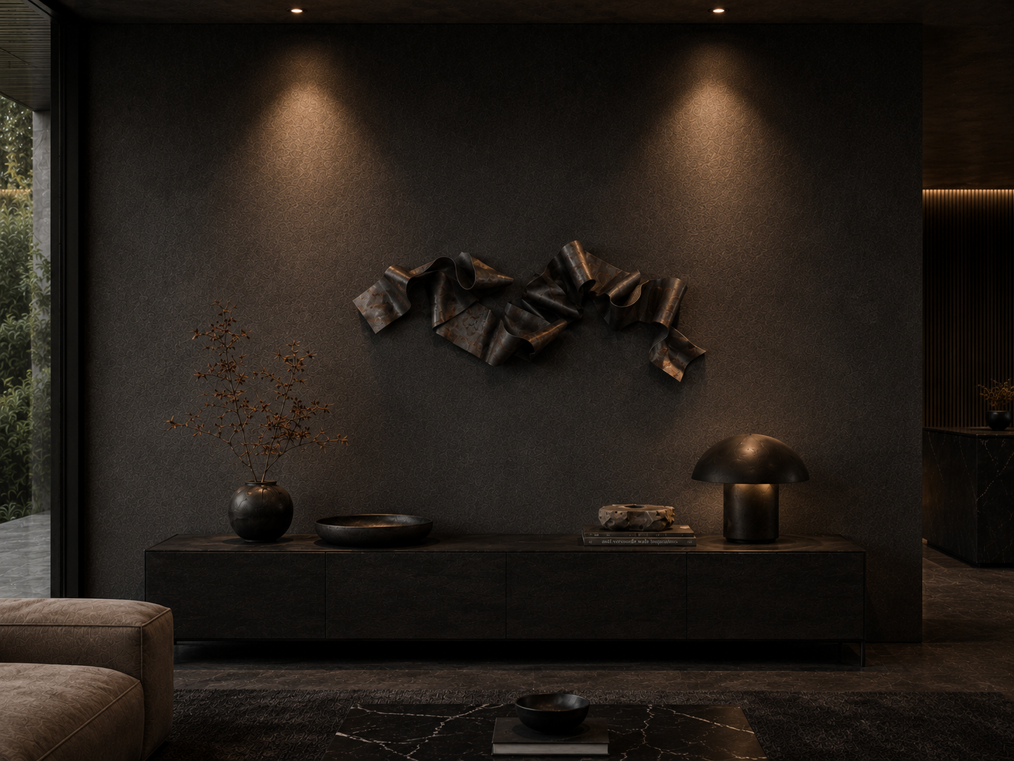 Ribbon V2 3D Wall Sculpture