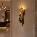 Tassel Golden Sconce
