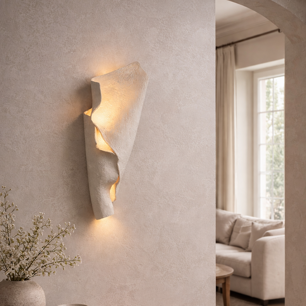 Plaster Sconce